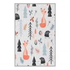 Top Square Tapis enfant Franzi - Polyester - Multicolore