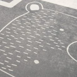 Top Square Tapis enfant Little Bear - Velours - Gris -Tapis enfant Soldes 1000329767 220307 030 DETAILS P000000001000329767