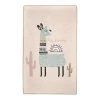 Top Square Tapis enfant Lama - Velours - Multicolore