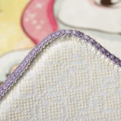 Top Square Tapis enfant Unicorn - Velours - Multicolore - 140 x 190 cm -Tapis enfant Soldes 1000329794 220307 031 DETAILS P000000001000329794