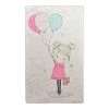 Top Square Tapis enfant Little Girl - Velours / Polyester - Multicolore