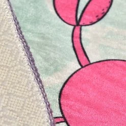 Top Square Tapis enfant Mermaid - Velours / Polyester - Multicolore -Tapis enfant Soldes 1000329812 220307 030 DETAILS P000000001000329812