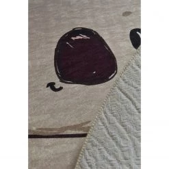 Top Square Tapis enfant Koala Shape - Velours - Gris / Vert - 140 x 190 cm -Tapis enfant Soldes 1000329870 220307 030 DETAILS P000000001000329870