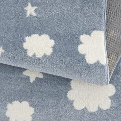 Happy Rugs Tapis enfant Nighttime - Polypropylène - Bleu layette - 120 x 180 cm -Tapis enfant Soldes 1000332574 220211 040 DETAILS P000000001000332574