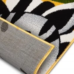 Hanse Home Tapis enfant / couloir Jungle Crew - Polypropylène thermobouclé - Vert / Jaune -Tapis enfant Soldes 1000360940 220726 040 DETAILS P000000001000360940