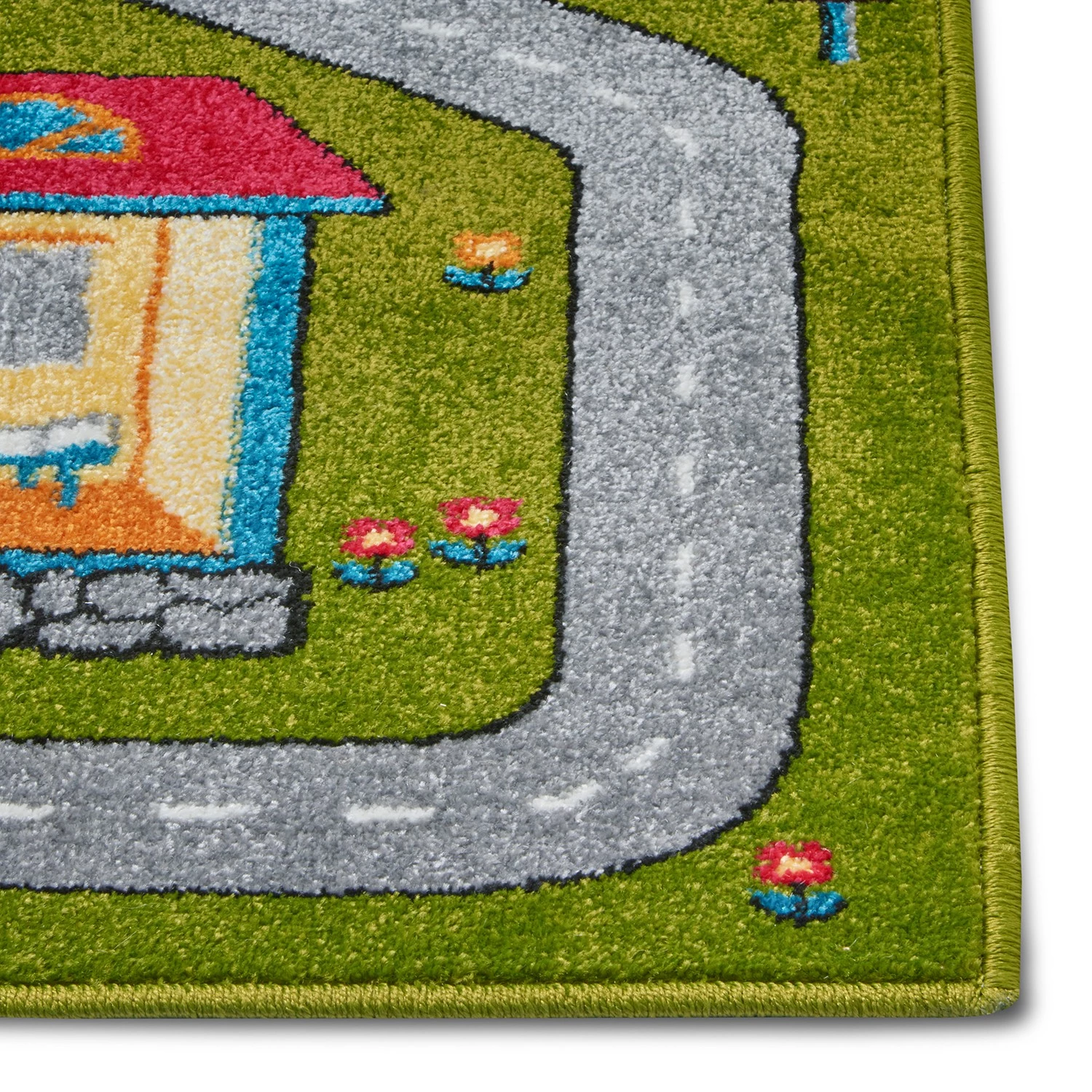 Hanse Home Tapis enfant Urban Street - Polypropylène thermobouclé -Vert - 160 x 230 cm 5 Hanse Home Tapis enfant Urban Street - Polypropylène thermobouclé -Vert - 160 x 230 cm – Image 5