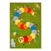 Hanse Home Tapis enfant Weather Bug - Polypropylène thermobouclé -Vert - 160 x 230 cm