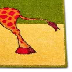 Hanse Home Tapis enfant Patchwork Zoo - Polypropylène thermobouclé - Multicolore - 200 x 290 cm -Tapis enfant Soldes 1000360954 220726 050 DETAILS P000000001000360954