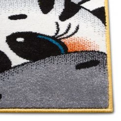 Hanse Home Tapis enfant Jungle Crew - Polypropylène thermobouclé - Jaune / Gris - 160 x 230 cm -Tapis enfant Soldes 1000360957 220726 050 DETAILS P000000001000360957