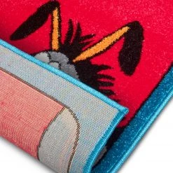 Hanse Home Tapis enfant Zoo Buddies - Polypropylène thermobouclé - Bleu - 120 x 170 cm -Tapis enfant Soldes 1000360974 220726 040 DETAILS P000000001000360974