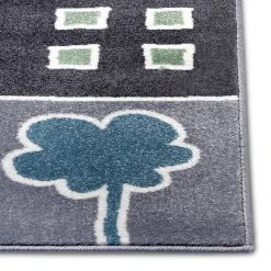 Hanse Home Tapis enfant Lovely City - Polypropylène thermobouclé - Multicolore - 120 x 170 cm -Tapis enfant Soldes 1000360988 220726 050 DETAILS P000000001000360988