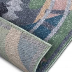 Hanse Home Tapis enfant Forest Route - Polypropylène thermobouclé - Multicolore - 120 x 170 cm -Tapis enfant Soldes 1000361025 220726 040 DETAILS P000000001000361025