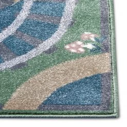 Hanse Home Tapis enfant Forest Route - Polypropylène thermobouclé - Multicolore - 120 x 170 cm -Tapis enfant Soldes 1000361025 220726 050 DETAILS P000000001000361025
