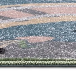 Hanse Home Tapis enfant Forest Route - Polypropylène thermobouclé - Multicolore - 120 x 170 cm -Tapis enfant Soldes 1000361025 220726 060 DETAILS P000000001000361025