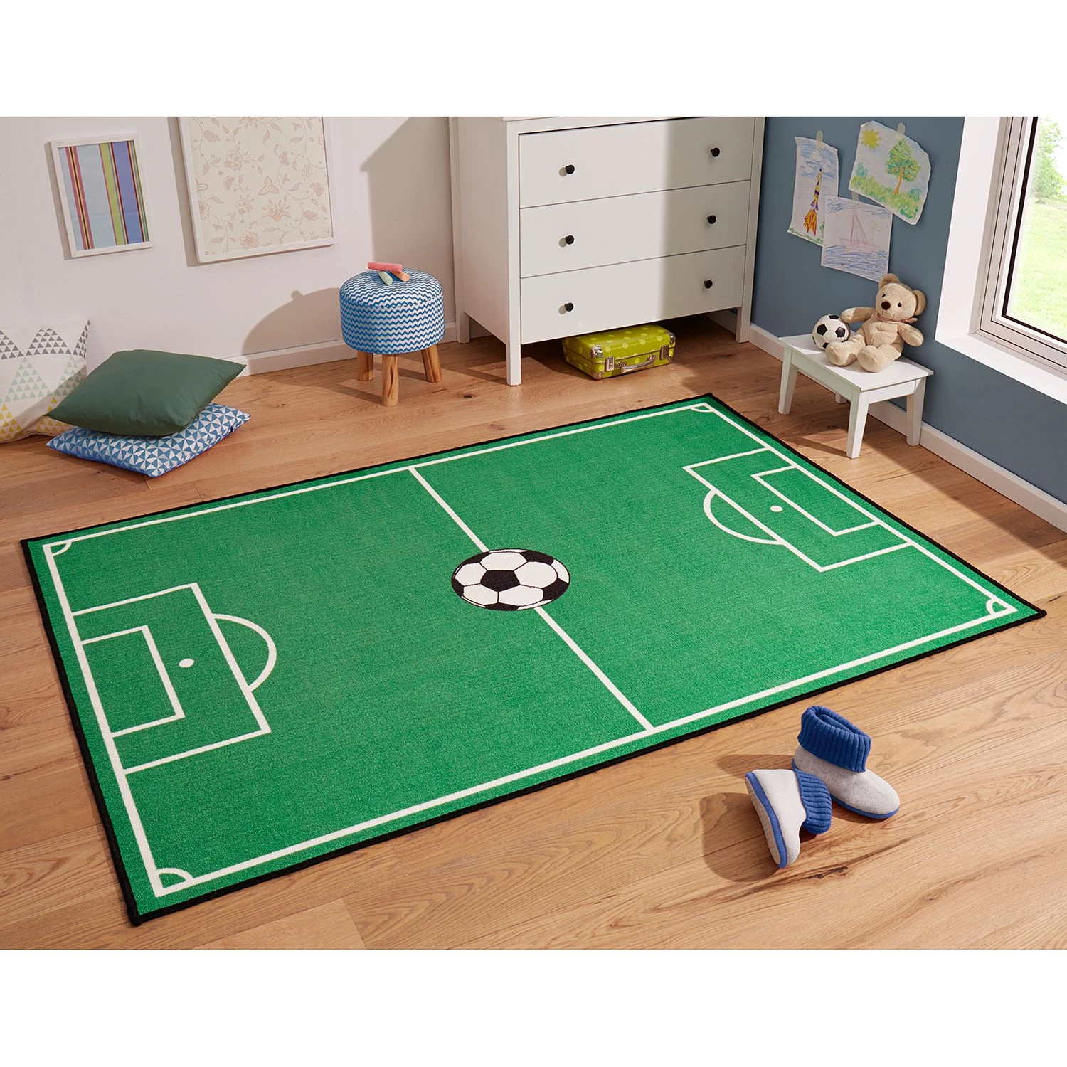 Zala Living Tapis Fußballfeld - 160 x 240 cm 2 Zala Living Tapis Fußballfeld - 160 x 240 cm – Image 2