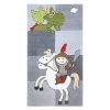 THEKO die markenteppiche Tapis enfant Maui - Gris - 100 cm x 160 cm