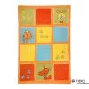 THEKO die markenteppiche Tapis pour enfant Maui - Animaux aux fenêtres - 100 x 160 cm