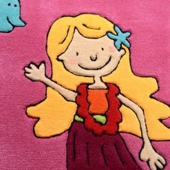 THEKO die markenteppiche Tapis d'enfant Maui - Rose - 100 cm x 160 cm -Tapis enfant Soldes kinderteppich maui pink 305752