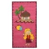 THEKO die markenteppiche Tapis d'enfant Maui - Rose - 100 cm x 160 cm